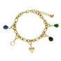 Schakelarmband met diverse bedels