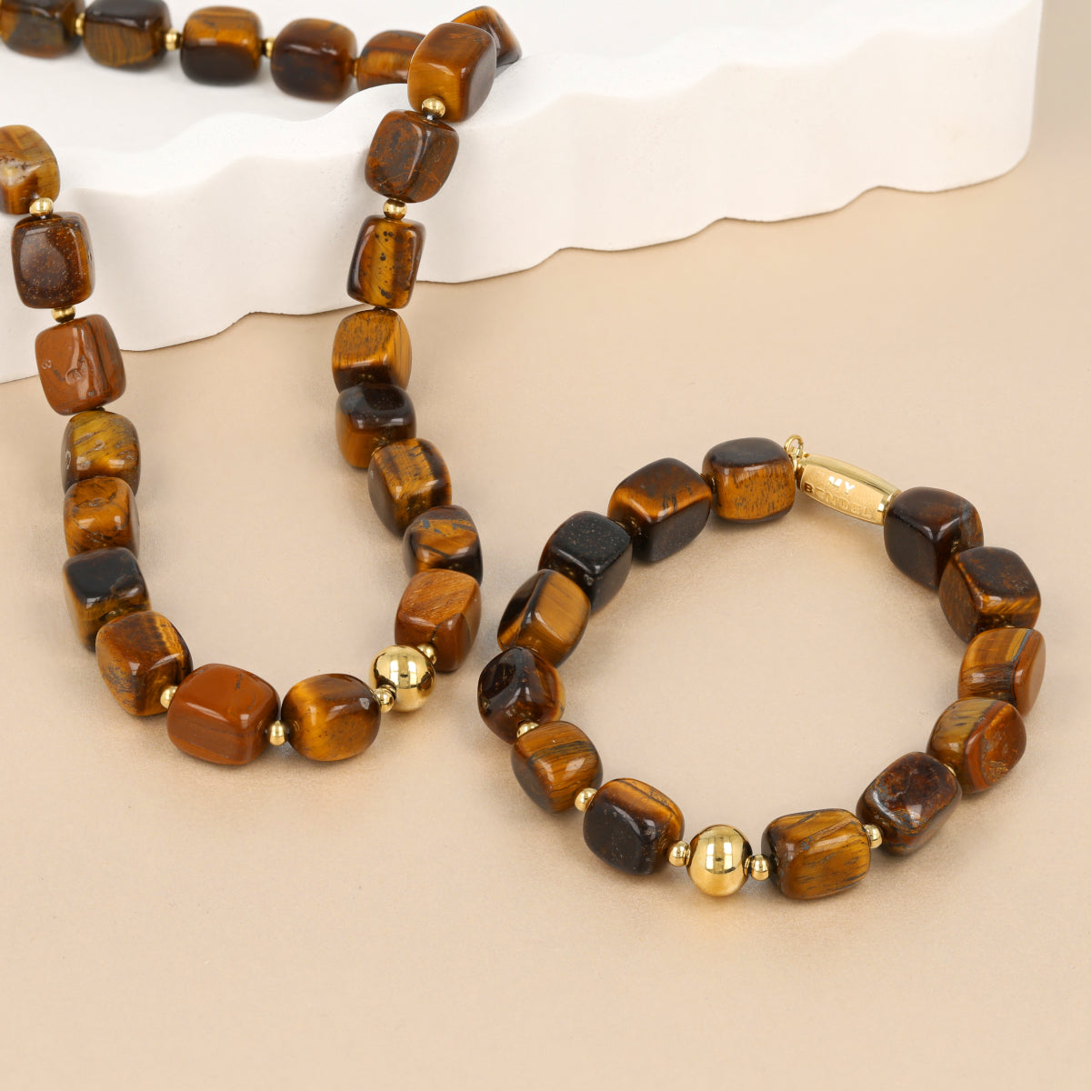 Jewelry Set • Tiger Eye Bold