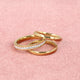 Ringen set met zirkonia