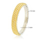 Two-tone Slip Ring – Golden Beads