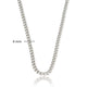 Tough silver necklace with 6 mm chunky links