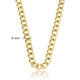 Goldene Halskette 6mm Grobe Glieder Elegantes Design