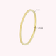 Stapelring Gold - Sternenstaub-Effekt - 1mm schmal