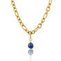 Necklace with Lapis Lazuli - Birthstone September
