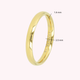 Gladde Stapelring • 2.5 mm • Goud • 14K Gold Plated