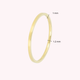 Fijne stapelring goud 1mm - Stainless steel met dikke plating