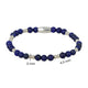 Luxe Lapis Lazuli Bracelet of stainless steel