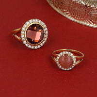 Champagne ring - luxe uitstraling - My Bendel