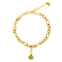 Armband met Peridot - Geboortesteen Augustus
