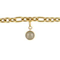 Armband met Chalcedoon - Geboortesteen Maart