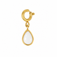White Aventurine Charm • Calm & Confidence