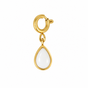 White Aventurine Charm • Calm & Confidence