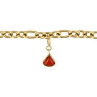 Armband met Red Jasper - Geboortesteen Januari