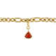 Armband met Red Jasper - Geboortesteen Januari
