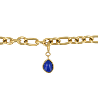 Armband met Lapis Lazuli - Geboortesteen September