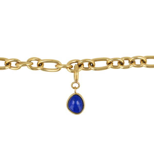 Armband met Lapis Lazuli - Geboortesteen September