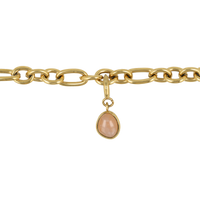 Bracelet with Rose Quartz - Birthstone October
