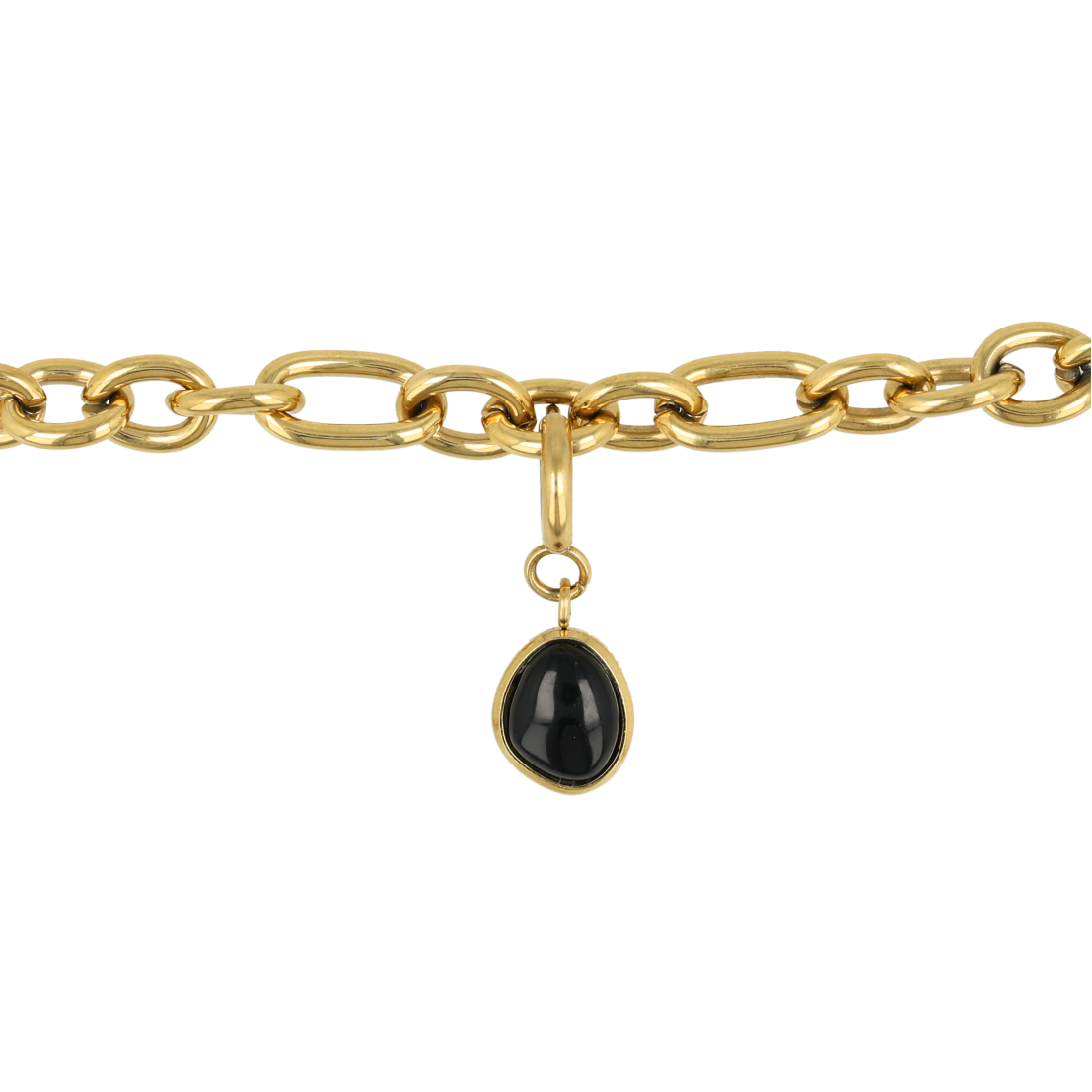 Armband met Onyx - Geboortesteen December