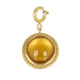 Large Citrine Charm • Luck & Energy