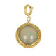 Large Chalcedony Charm • Communication & Softness