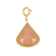 Large Charm - Rose Quartz - October Birthstone