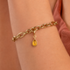 Armband met Citrien - Geboortesteen November