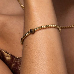 Tiger Eye armbanden set