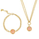 Sieraden set met Rose Quartz