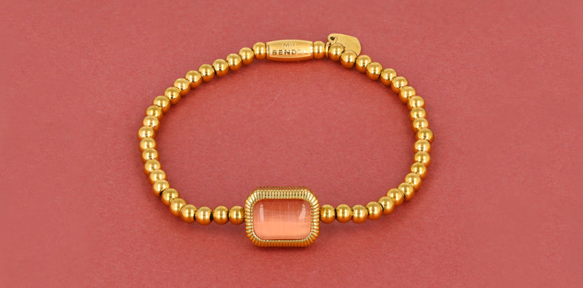 Elastische kralen armbanden