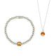 Sieradenset zilver met Picture Jasper