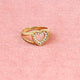 Harten Ring met Parels