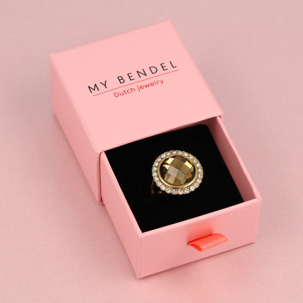 Smoky Topaz Ring – Elegant en Earthy