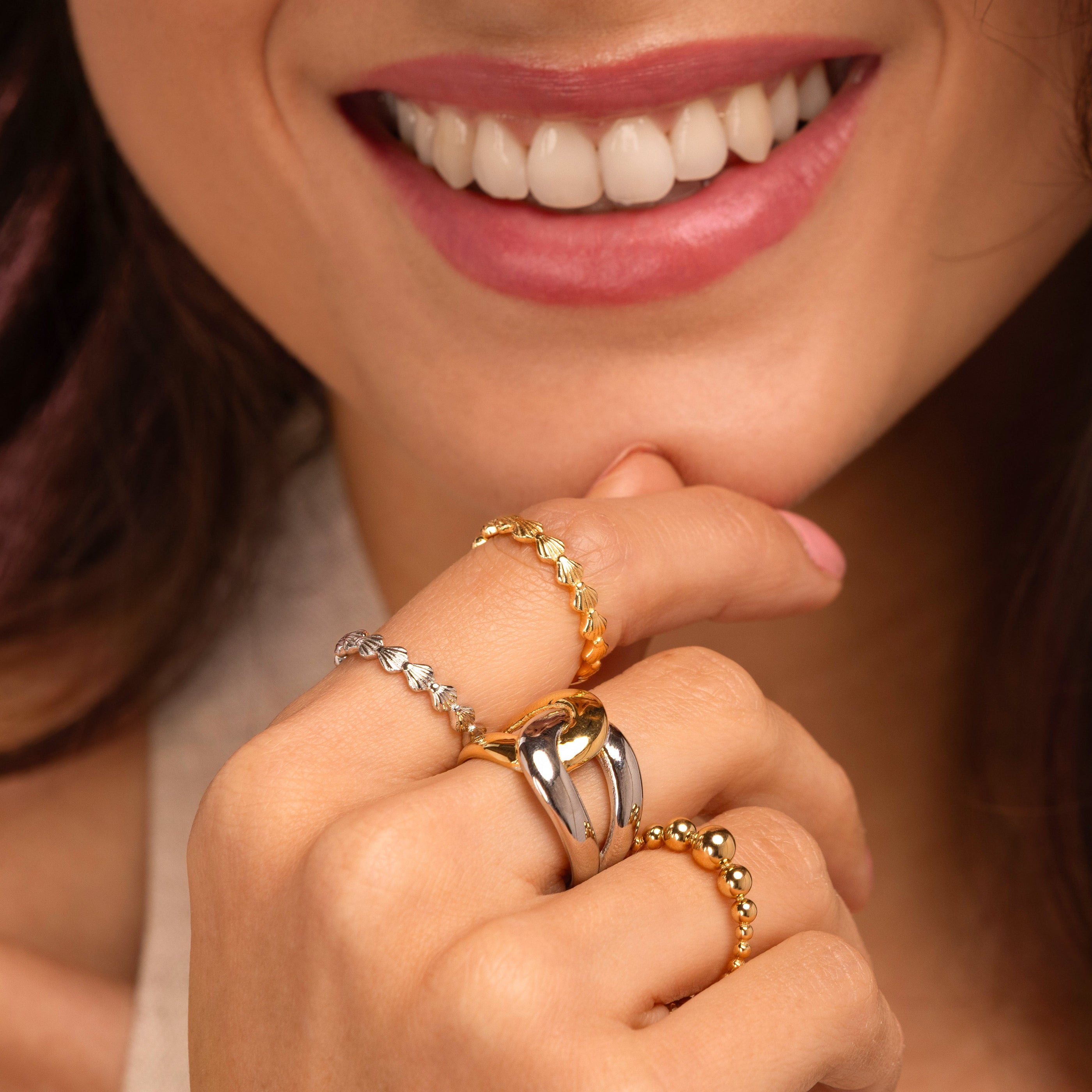 Two-tone Ring – Gold & Silver