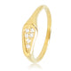 Unieke ring met zirkonia - My Bendel