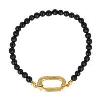 Onyx armband - Krachtig, stijlvol en tijdloos.