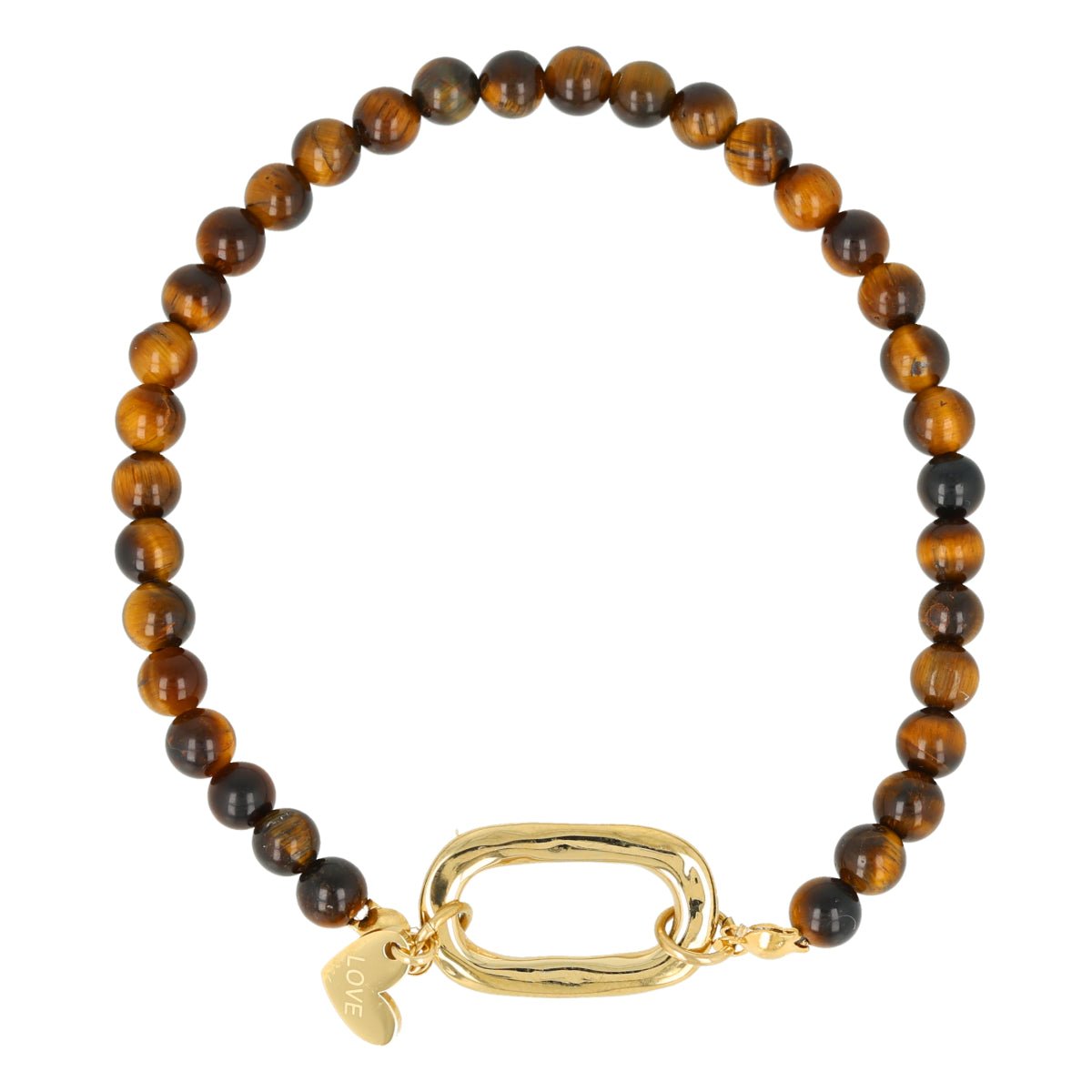 Tiger Eye armband - Echte edelsteen - My Bendel