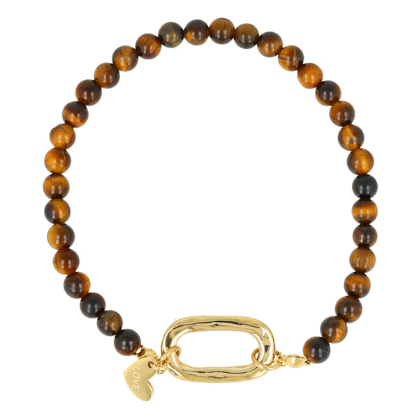 Tiger Eye armband - Echte edelsteen