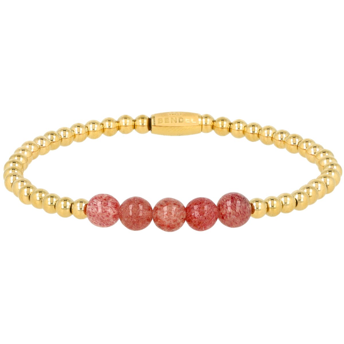 Liefdevolle Berry Quartz armband - My Bendel - My Bendel