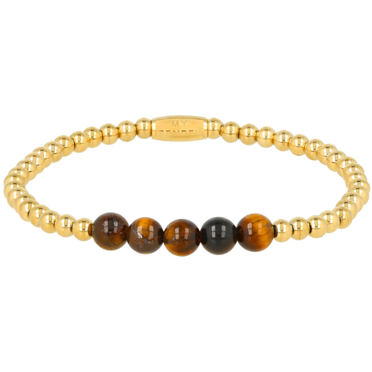 Echte edelsteen armband - Tiger Eye - My Bendel