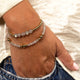 Labradorite edelsteen armband - Stainless steel