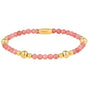 Berry Quartz armband – Stainless Steel 14k Goud