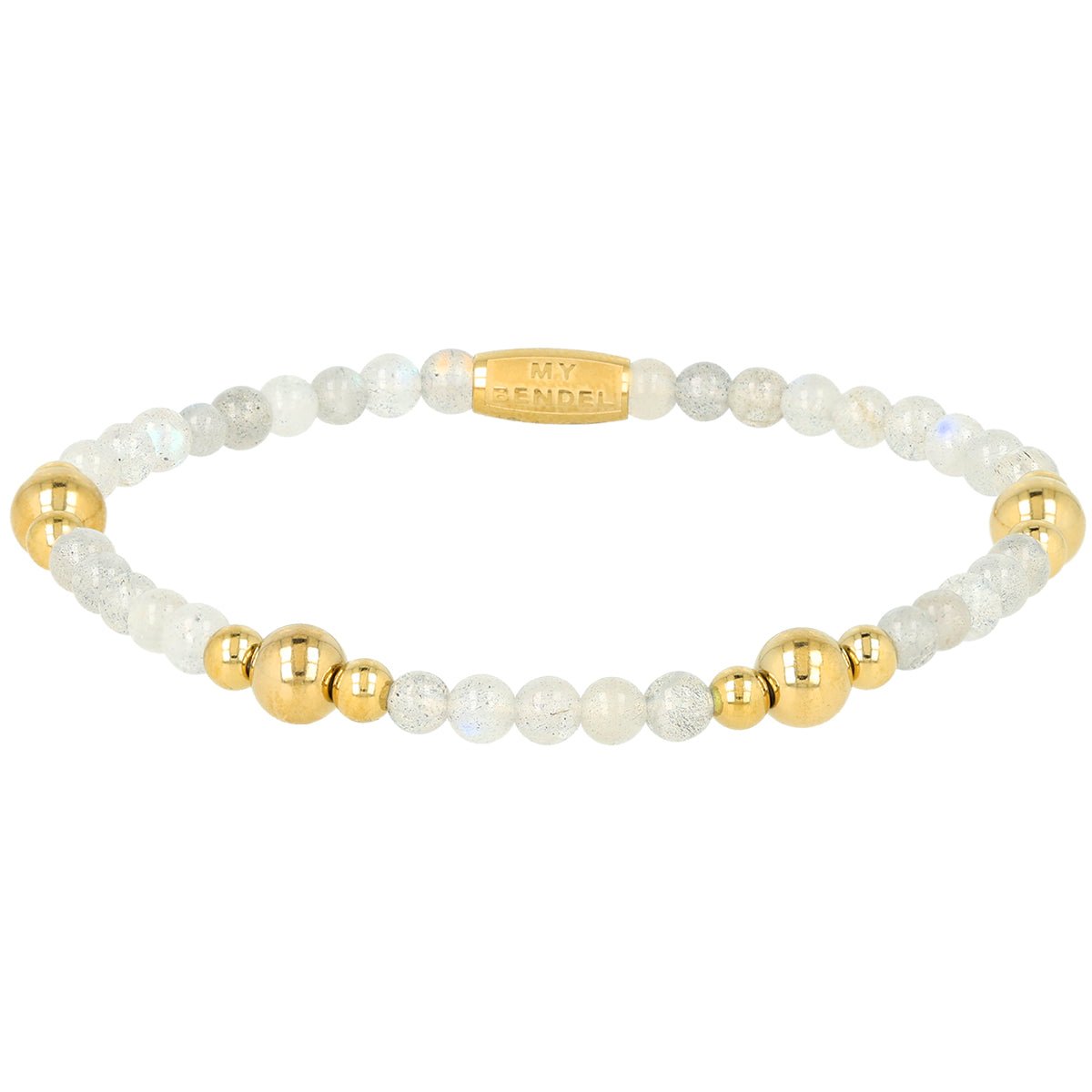Armband met prachtig Labradorite - My Bendel - My Bendel