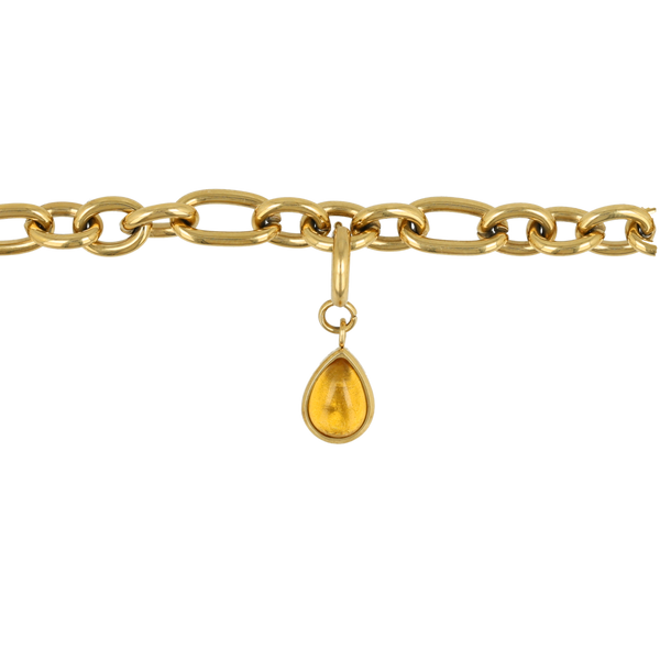 Armband met Citrien - Geboortesteen November