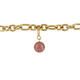 Armband met Rhodonite - Geboortesteen Juli