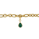 Armband met Green Agate - Geboortesteen Mei