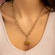 Large Citrine Charm • Luck & Energy