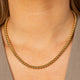 Perlenkette • 40 cm • Gold