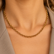 Schakelketting • 43 cm • Goud