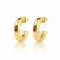 Ohrstecker mit Edelsteindetail • Brown Agate