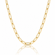 Fijne Schakelketting met Ovale Schakels